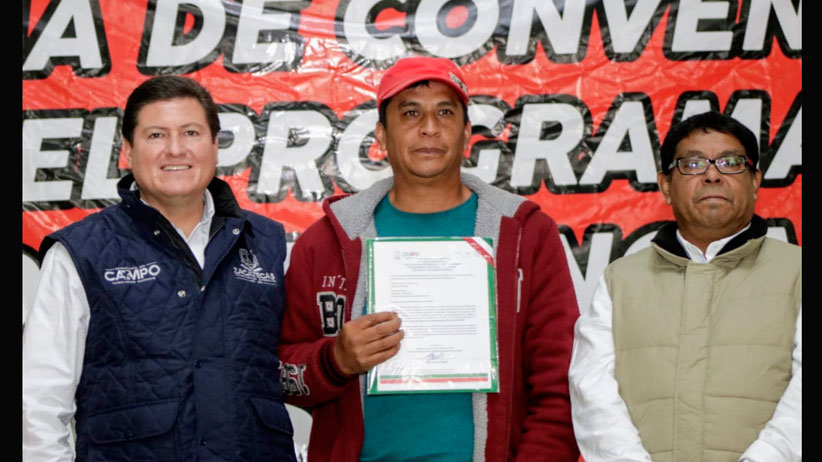 Invierte Gobierno 50 mdp para insertar a Pánuco en la dinámica del desarrollo agropecuario