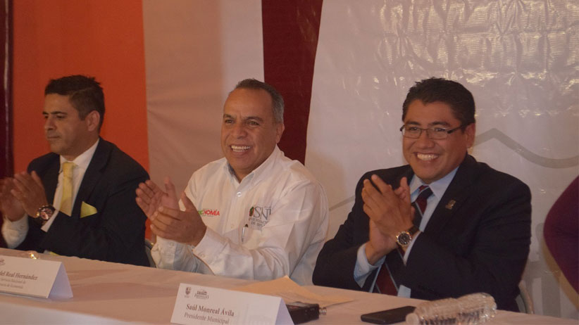 Acuerdan gobierno  de Tello  y  H. Ayuntamiento de Fresnillo trabajar unidos para generar empleos