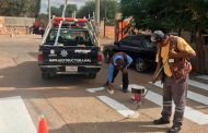 Rehabilita Gobierno Estatal señalética vial en varios Municipios