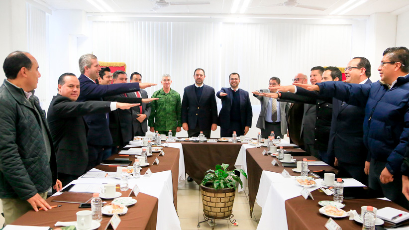 Trabajan Gobernador y Municipios por la seguridad de Zacatecas