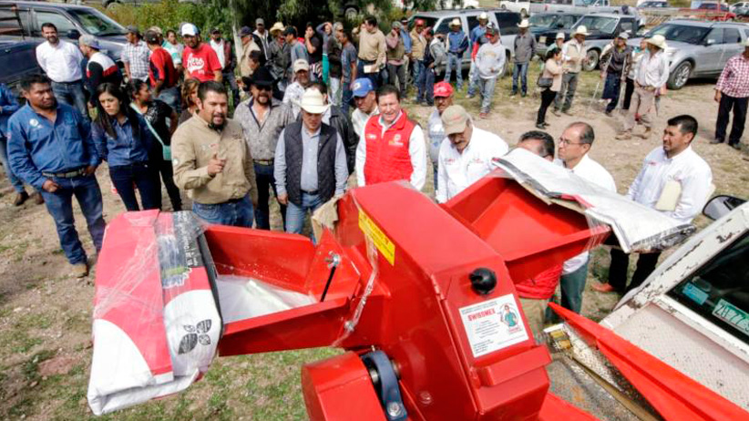 Combaten Gobierno y productores pobreza alimentaria con trabajo unido