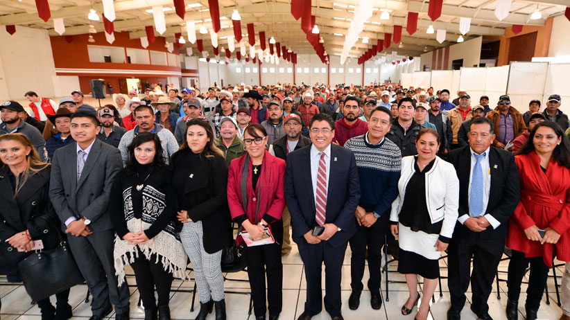 Saúl Monreal Toma Protesta y entrega nombramientos a Delegados municipales de Fresnillo