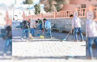 Ayuntamiento de Mazapil emprende labores de limpieza