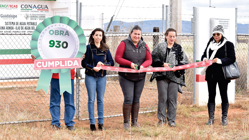 Genaro Codina se beneficia con Programa de Más de Mil Obras para Zacatecas