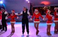 Inauguran pista de hielo en la feria de la Virgen de Guadalupe