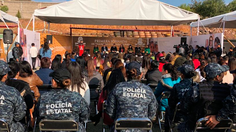 Realizan  Primera Jornada de Seguridad para Mujeres y Niñas