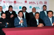 Magna presentación de la Sonora Santanera, los Terrícolas y los Pasteles Verdes en la Feria Estatal de Guadalupe