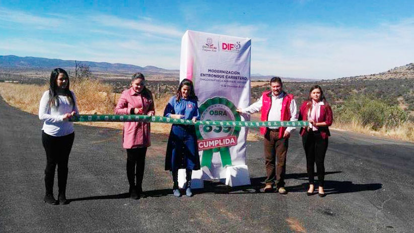 Modernización de entronque carretero Chalchihuites