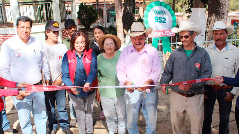 Más de Mil Obras para Zacatecas lleva alcantarillado e infraestructura educativa al Teúl de González Ortega