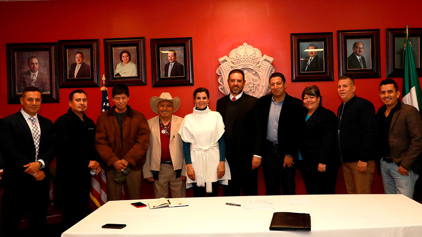 Ofrece Gobernador  respaldo en audiencia a presidentes de federaciones de migrantes zacatecanos