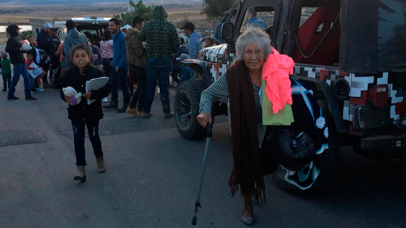 Jóvenes cobijaron a Guadalupe este fin de semana