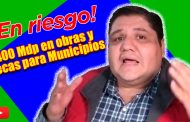 Video: En riesgo 400 millones de pesos en obras y becas para municipios