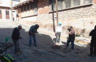 Inicia saneamiento de calles en Villanueva