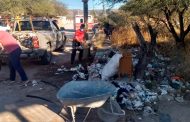 Realizan Bomberos y Protección Civil de Villanueva limpieza de espacios urbanos