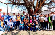 Colonos de Lomas de Bracho agradecen a Ulises Mejía y su equipo por labores de dignificación y se comprometen a continuarlas