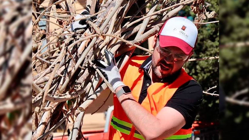 Encabeza Ulises Mejía Programa  Zacatecas Limpio