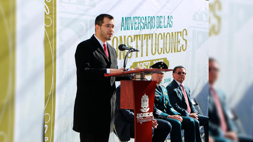 Llama Gobierno Estatal a cumplir en unidad compromisos de defensa y construcción de valores constitucionales