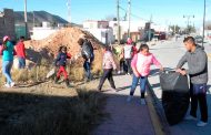 Mazapil organiza campaña de limpieza.