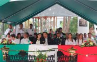 Se realizó el desfile conmemorativo al Día de la Bandera en Villanueva