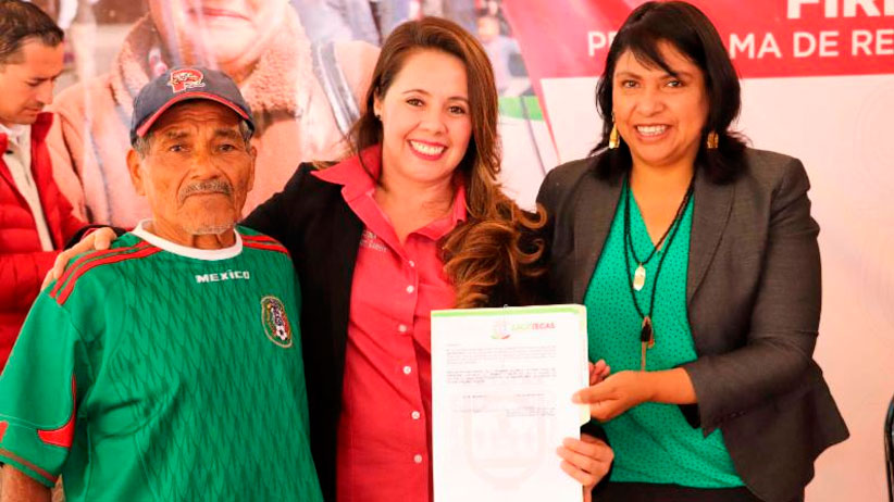 Cumple Gobierno de Zacatecas su compromiso de justicia social con habitantes de Moyahua
