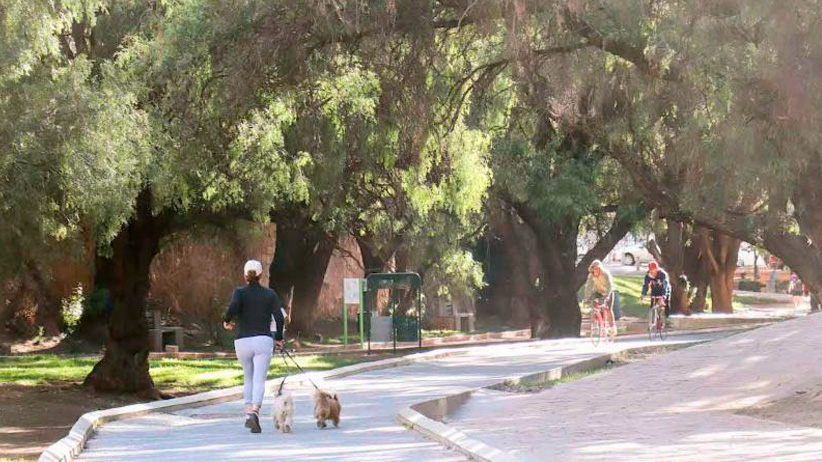 Continúa rehabilitación del Parque Arroyo de la Plata