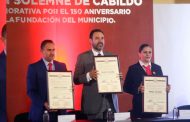 Encabeza Gobernador conmemoración por 150 Aniversario de la Fundación de Cuauhtémoc