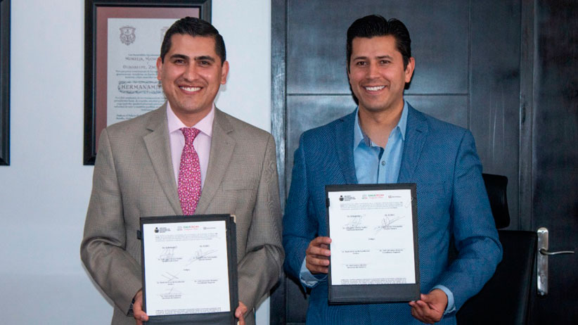 Julio César Chávez firma acuerdo para beneficiar a 26 mil Guadalupenses