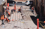 En su última etapa, Obras de Mejoramiento Urbano en la Capital: Ulises Mejía Haro