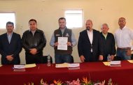 Firman Gobierno de Zacatecas y Ayuntamiento de Guadalupe convenio de comodato