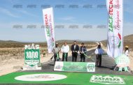Gregorio Macías y Alejandro Tello inauguran tramo carretero Vinatero – Pozo de San Juan