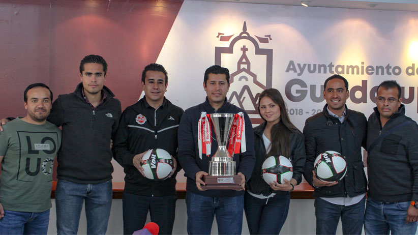 Alcalde de Guadalupe trae al Municipio Eliminatoria Internacional