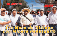 Video: Conclusiones de la Primera Mesa de Dialogo con Minera Peñasquito
