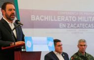 Gobernador da a conocer bachillerato militarizado 