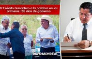 El Crédito Ganadero a la palabra en los primeros 100 días de gobierno 