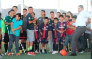 Inauguración de la liga del Futbolito del Rosario