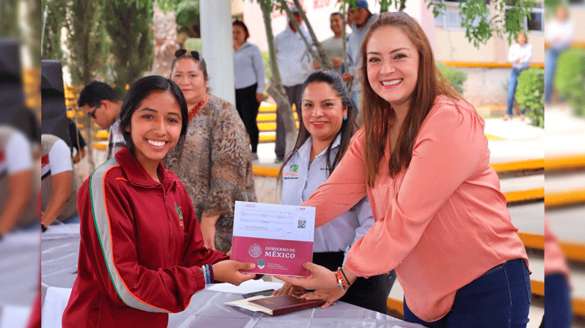 Becas para el Bienestar “Benito Juárez” combaten la deserción escolar: Verónica Díaz