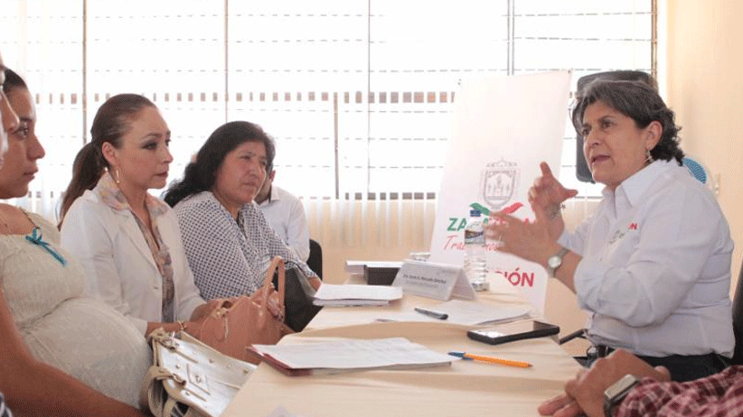 Brinda Gobierno del Estado Audiencia Pública en el municipio de Pinos