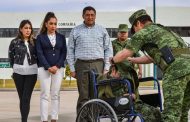 Saúl Monreal testigo de Honor en la Ceremonia Soldado por un día