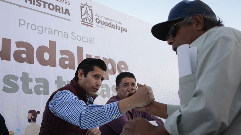 Ciudadanos son atendidos de forma directa con “Guadalupe hasta tu casa”