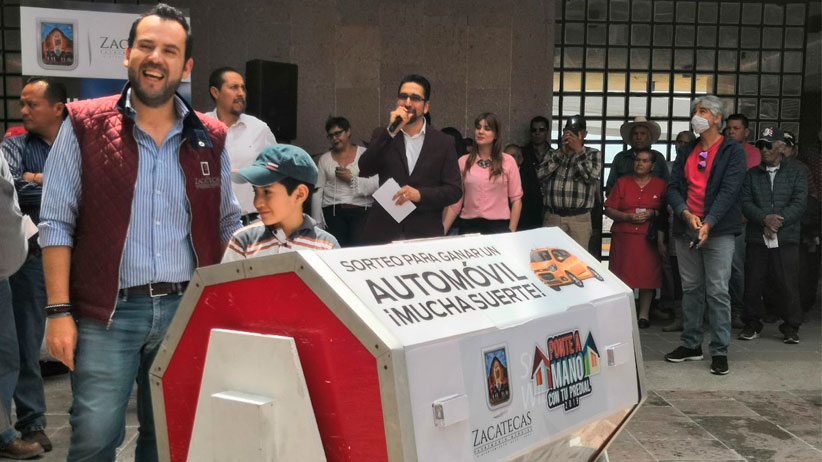 Reconoce Municipio de Zacatecas el pago puntual de los Contribuyentes de la Capital