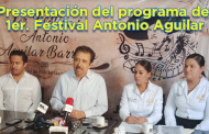 Presentación del Programa del 1er. Festival Antonio Aguilar