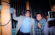 Instalan luminarias tipo led en Avenida Hidalgo