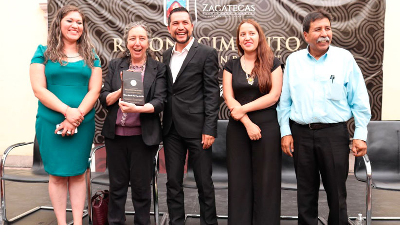 Reconoce Ulises Mejía la Labor de Marcela Lagarde para empoderar a la Mujer