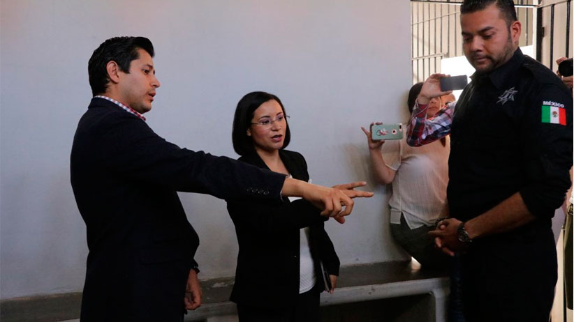 Revisa la Dra. Ma. de la Luz Domínguez los separos preventivos de Guadalupe