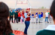 Lleva Ulises Mejía espacios deportivos de calidad a las comunidades de la capital