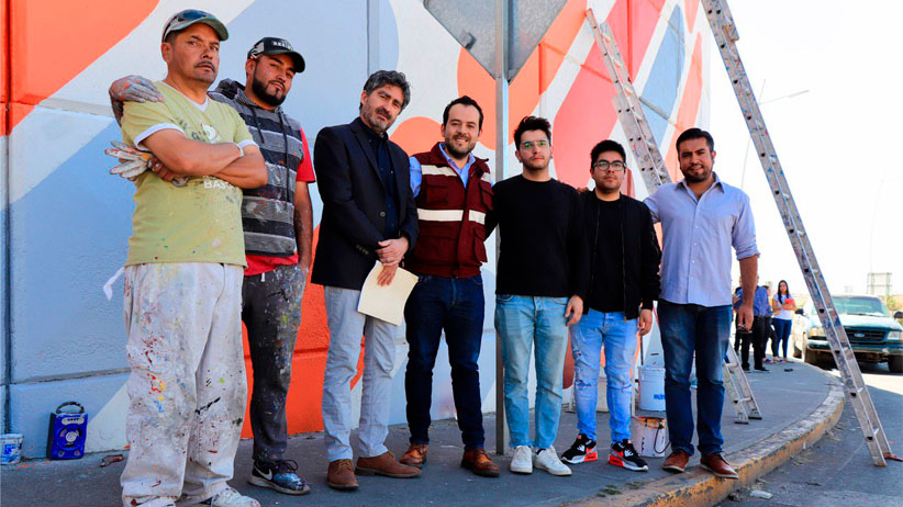 Zacatecas enamora con su creatividad; incorpora Ulises Mejía Haro diseño de arte urbano en la capital