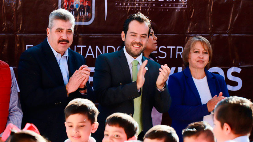 Suman esfuerzos Gobierno del Estado y Ayuntamiento de Zacatecas por la dignificación de espacios escolares