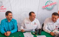 Atiende Secretario de Obras Públicas a ciudadanos de Juan Aldama
