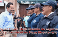 Video: Inagura Ulises Mejía módulo de seguridad de proximidad en Plaza Bicentenario