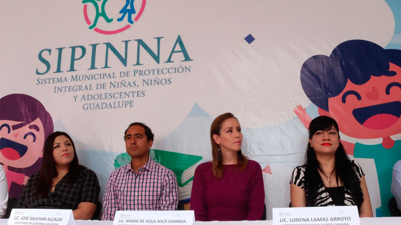 Guadalupe es el primer Ayuntamiento en el Estado en instalar oficinas locales de SIPINNA